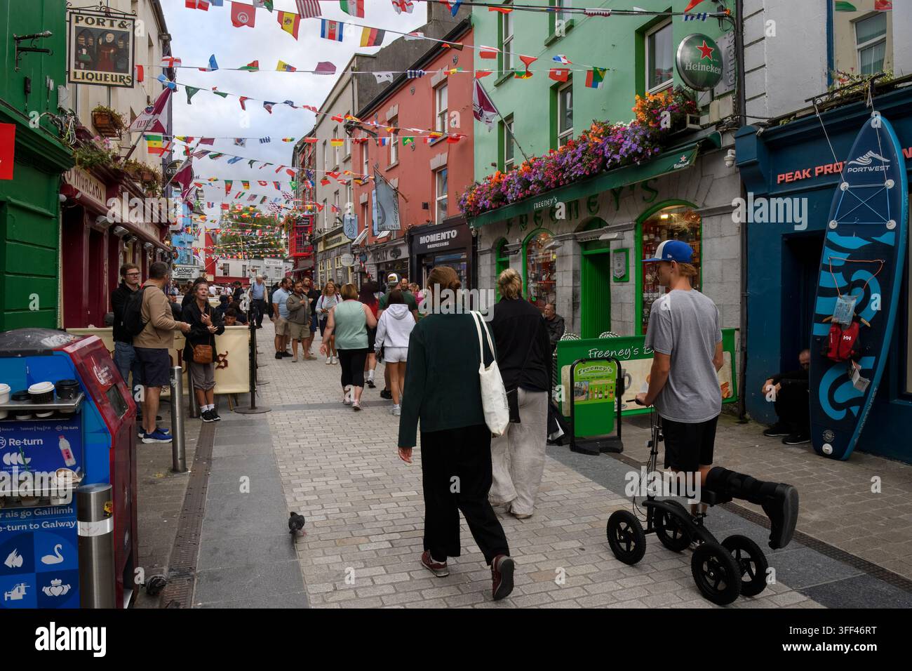 Galway, Connemara, Irlanda, Europa Foto Stock