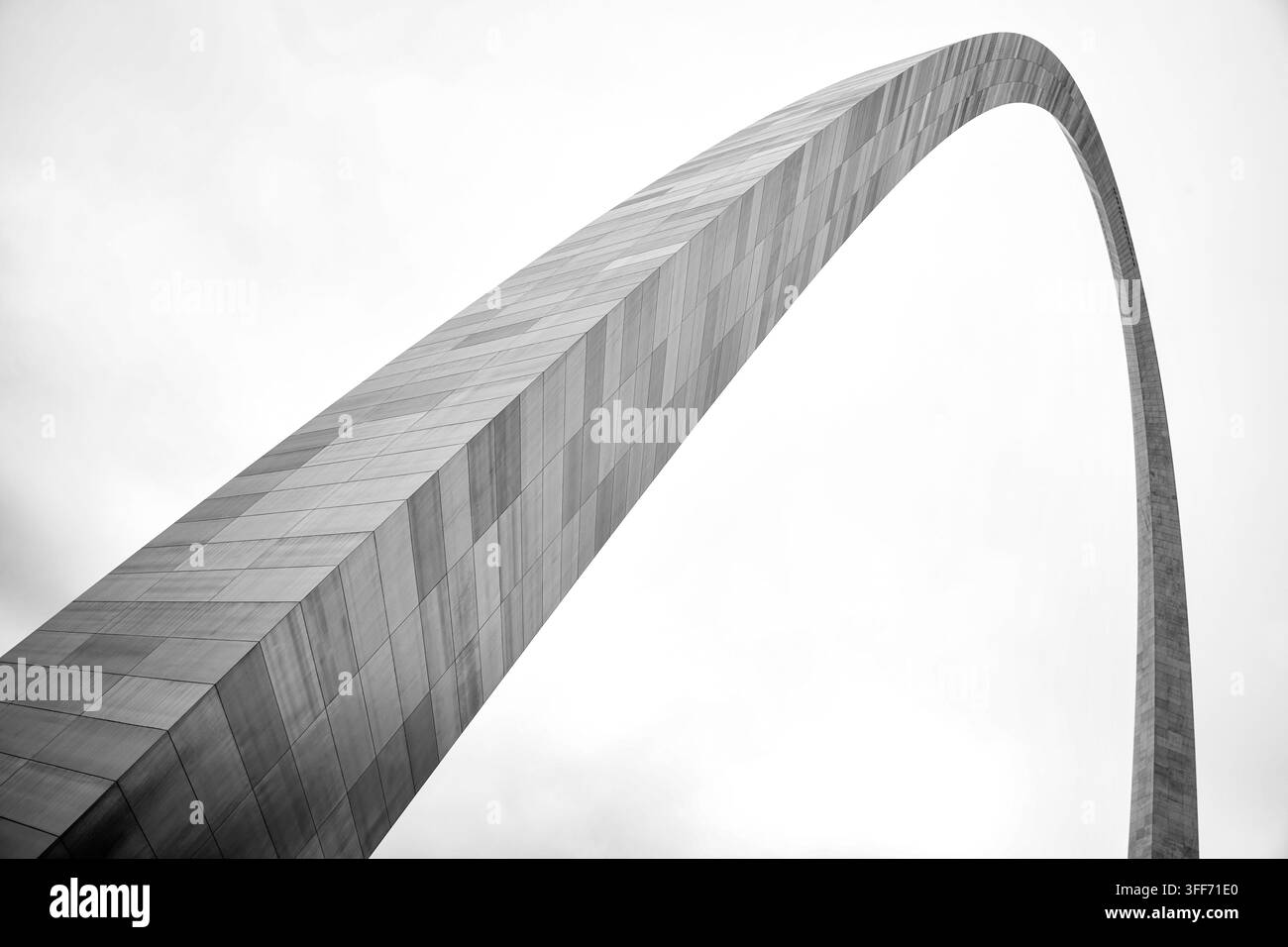 L'arco al Gateway Arch National Park a St. Louis, MO Foto Stock
