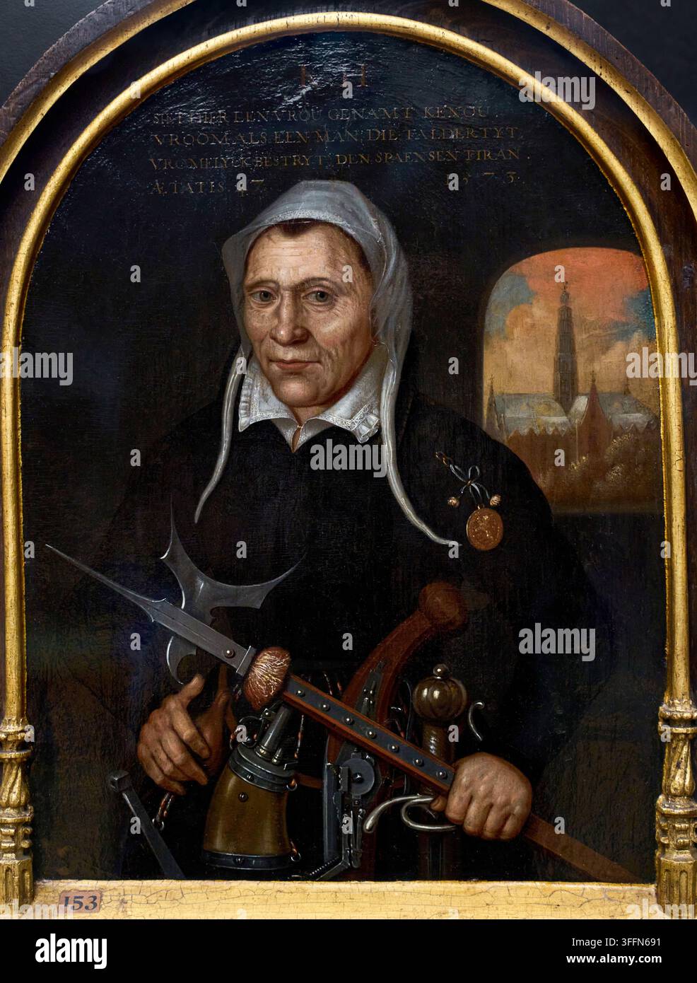 Kenau Simonsdr Hasselaer (Olanda, ca. 1590-1609), Anonimo, Rijksmuseum, Amsterdam, Paesi Bassi Foto Stock