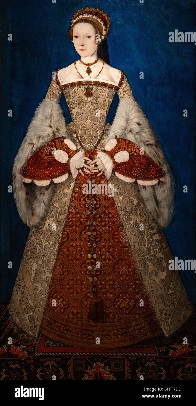 Ritratto di Katherine Parr alla National Portrait Gallery di Londra Foto Stock