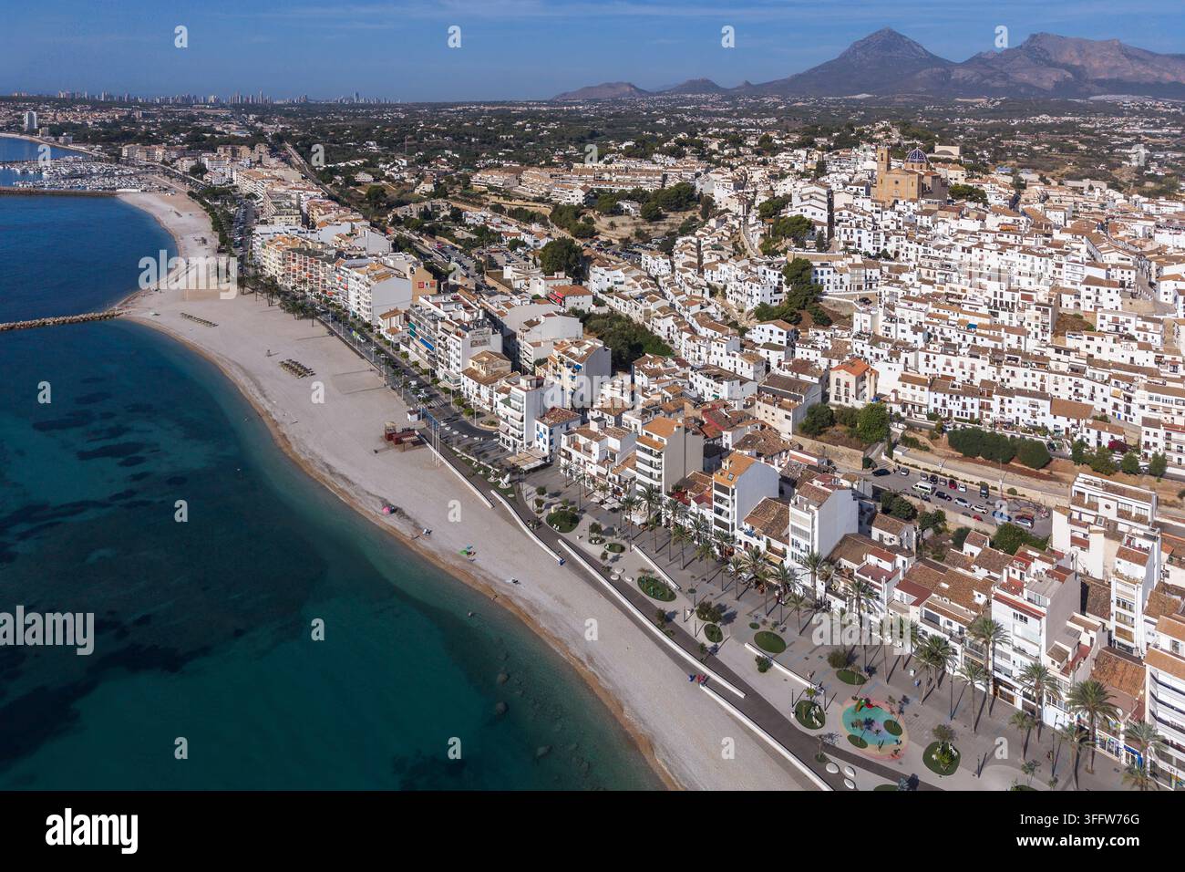Altea, Costa Blanca, Comunità Valenciana, Spagna Foto Stock