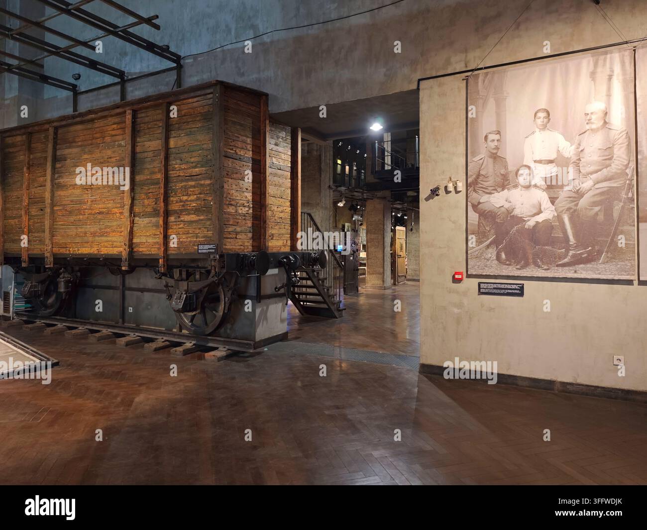 Museo dell'Occupazione Sovietica, Museo Nazionale Georgiano, Tbilisi, Georgia Foto Stock