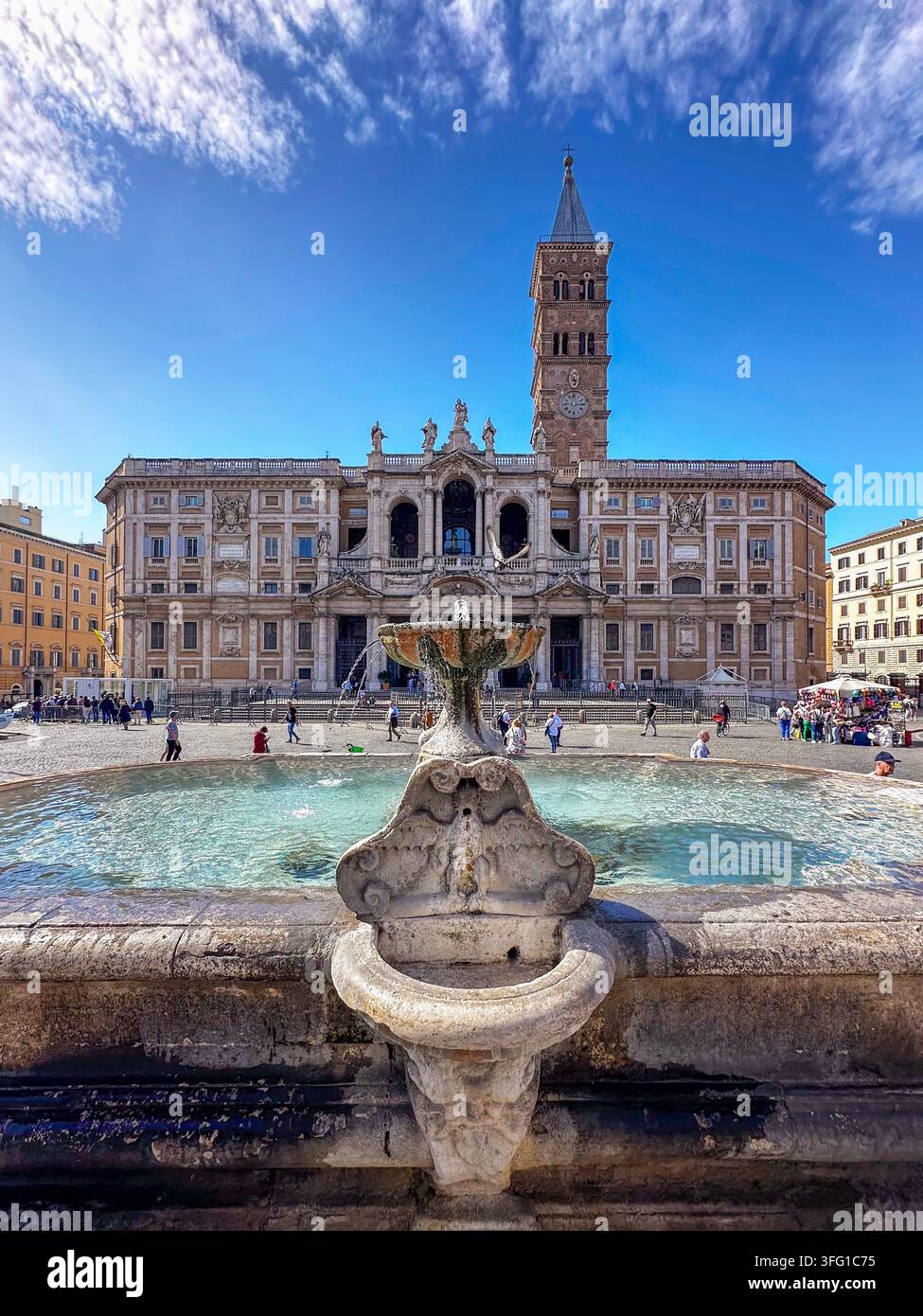 Basilica di Santa Maria Maggiore – la tomba di Papa Francesco Foto Stock