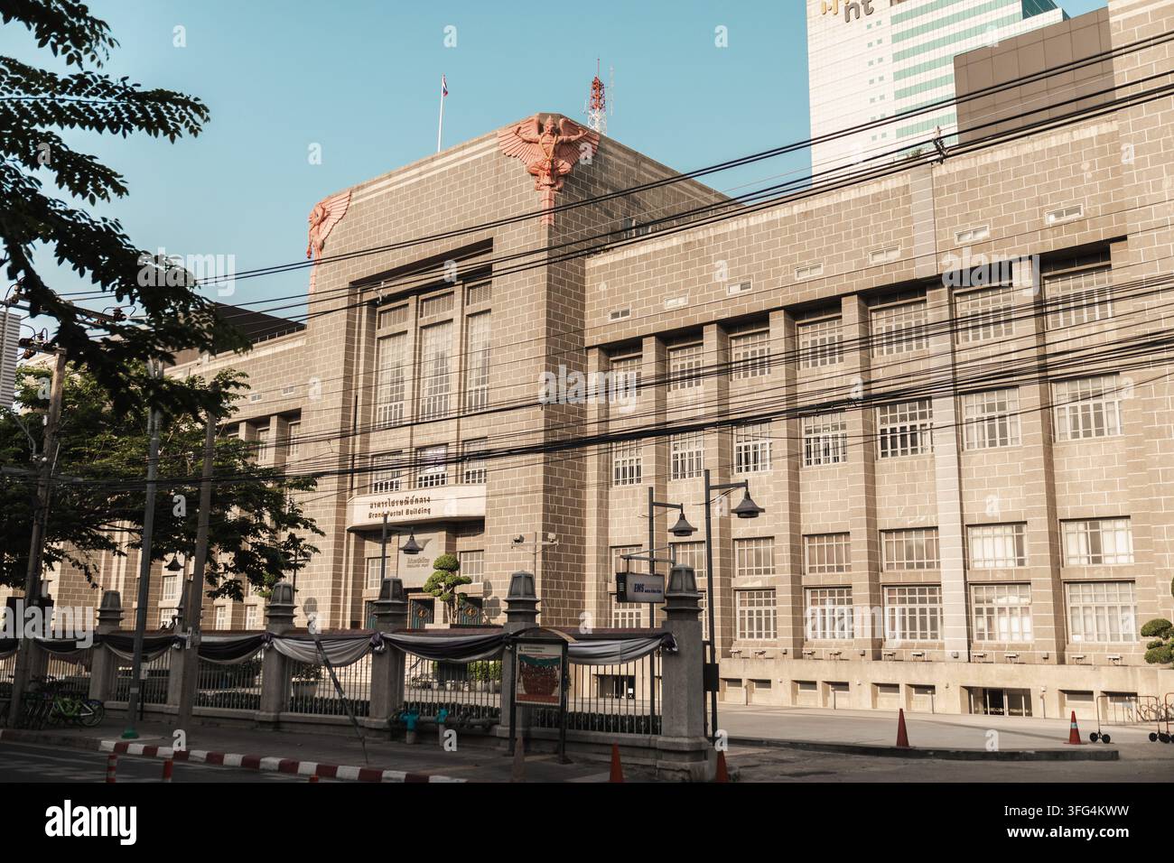 Grand Postal Building, Bangkok Foto Stock