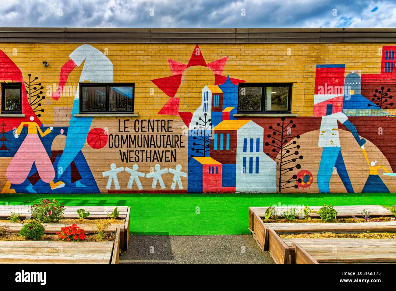 Centro comunitario Westhaven Foto Stock