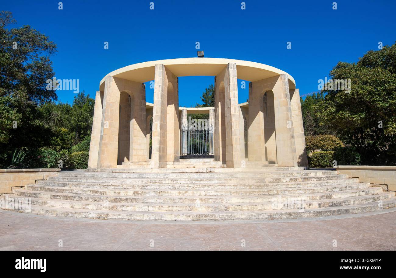Il Memoriale Kennedy, Malta Foto Stock