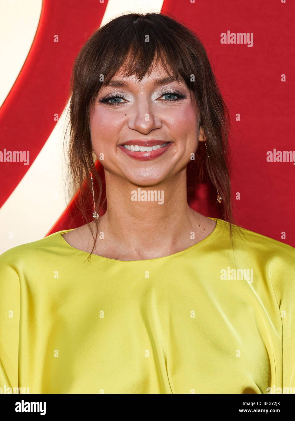 WEST HOLLYWOOD, LOS ANGELES, CALIFORNIA, USA - 13 SETTEMBRE: Lauren Lapkus arriva alla 78a Celebrazione dei nominati ai Primetime Emmy Awards del gruppo Warner Bros. Television al BOA Steakhouse il 13 settembre 2026 a West Hollywood, Los Angeles, California, Stati Uniti. (Foto di Kay Qiao/Image Press Agency) Foto Stock