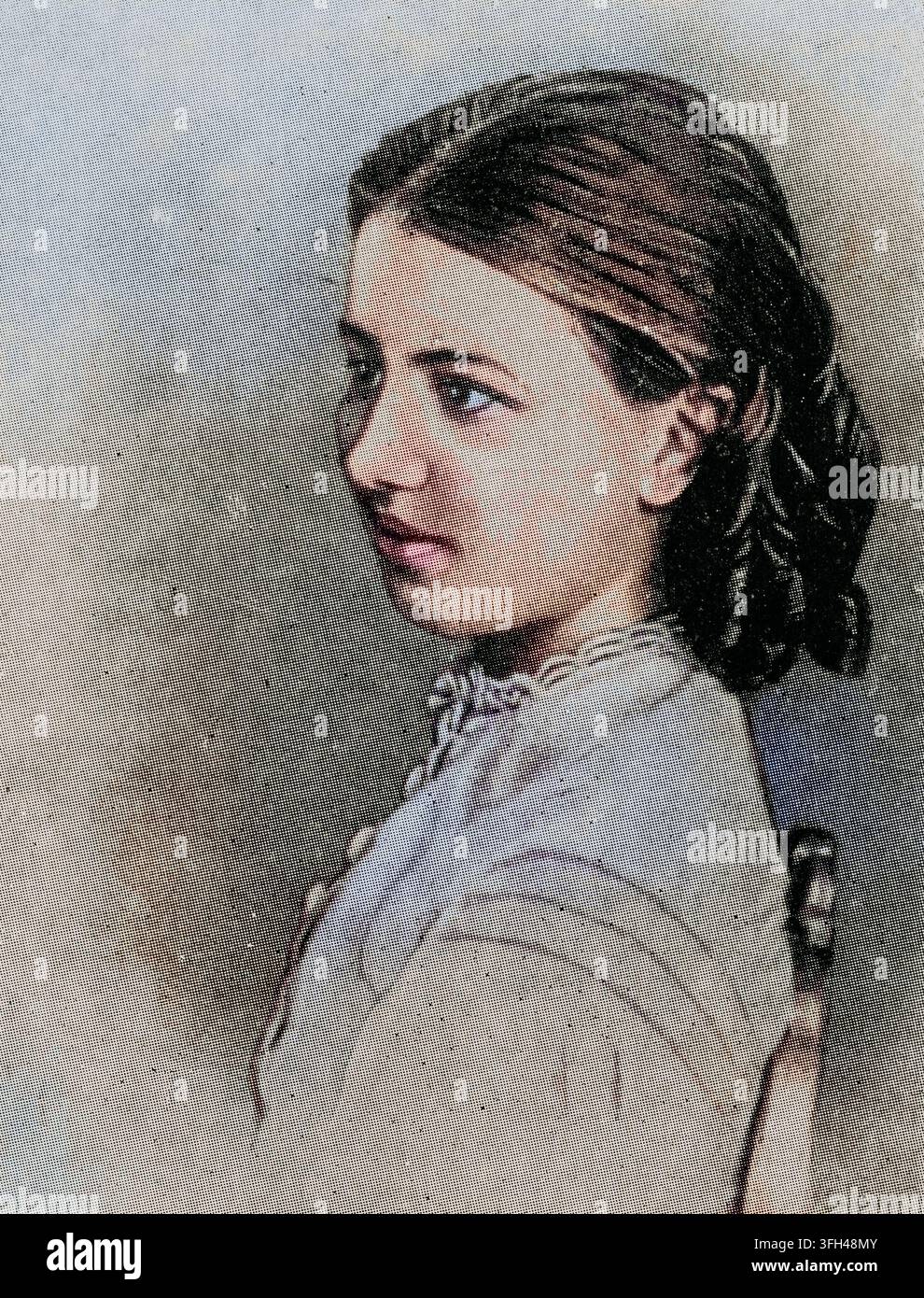 Sofya Kovalevskaya è stato un matematico russo che ha dato notevoli contributi all'analisi, alle equazioni differenziali parziali e alla meccanica. Lo era Foto Stock