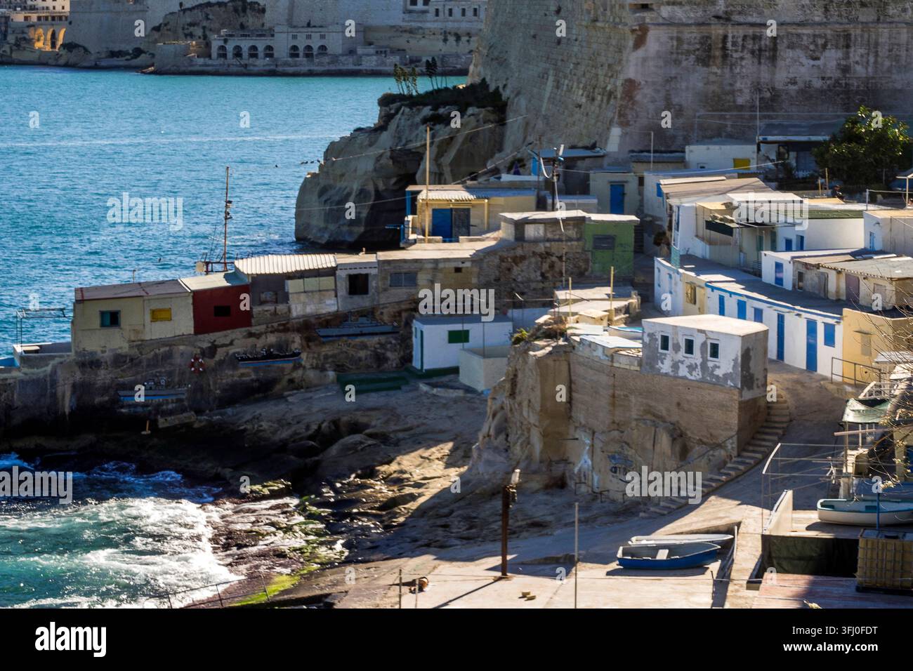 Malta - la Valletta, Wuestenwinds Beach Foto Stock