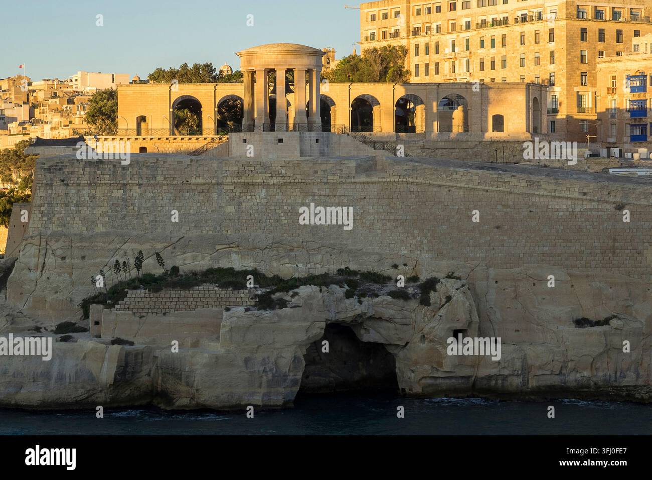 Malta - la Valletta, Siege Bell War Memorial Foto Stock