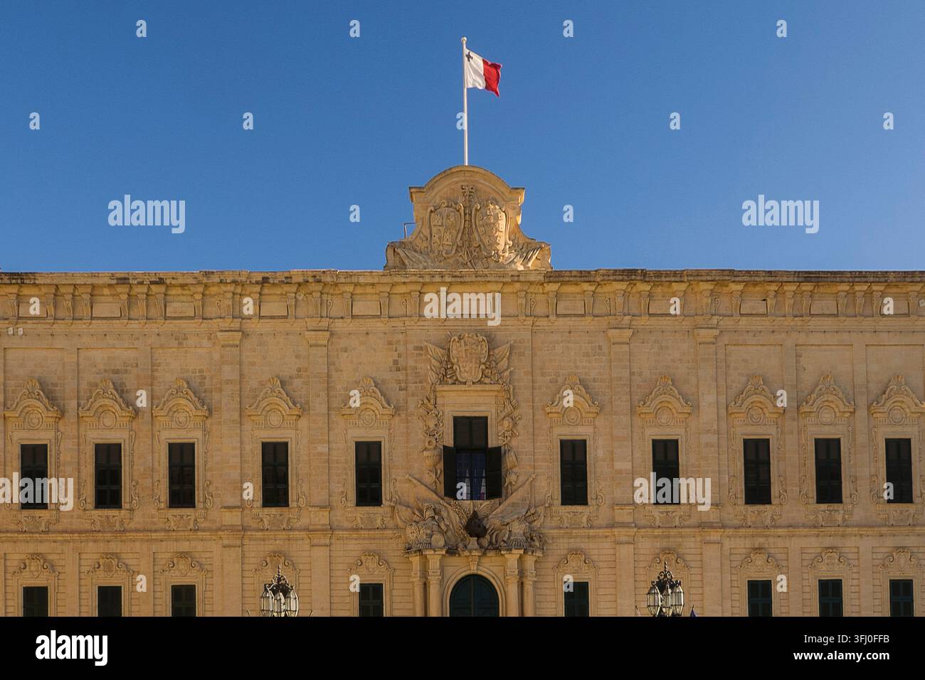 Malta - la Valletta, Castile Inn Foto Stock