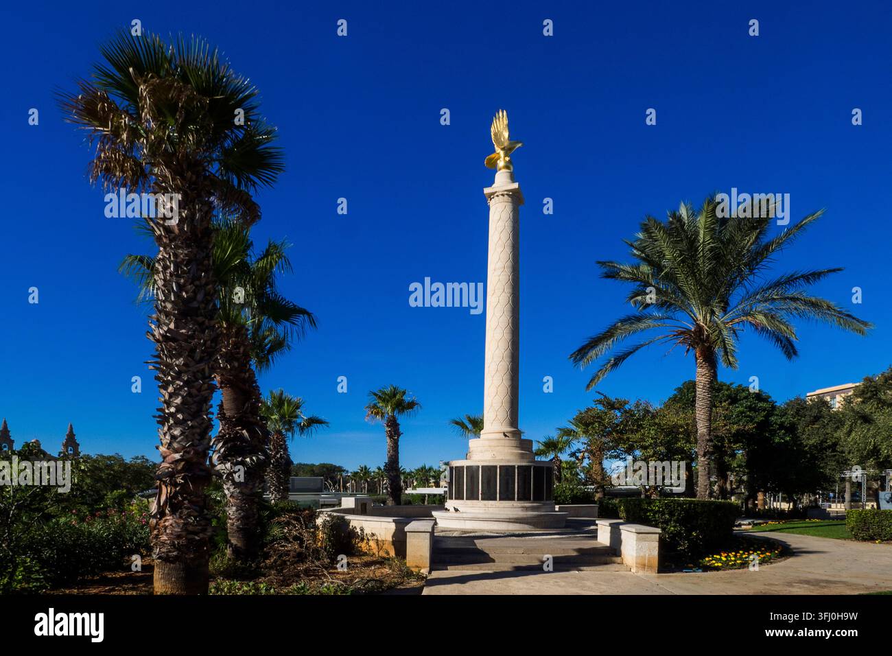 Malta - Valletta, Memoriale di Malta a Floriana Foto Stock
