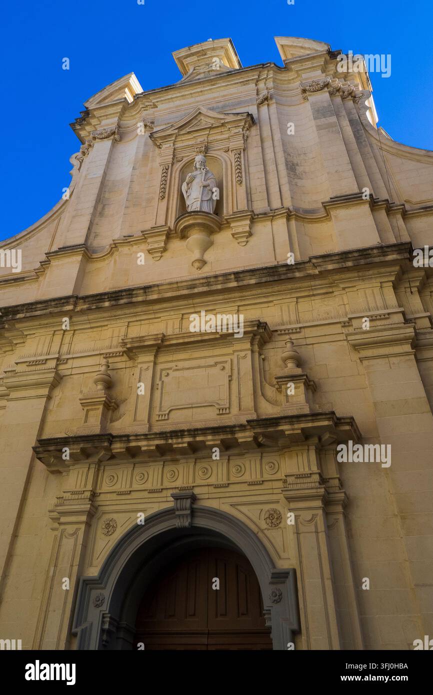 Malta - La Valletta, Chiesa ortodossa di San Nicola Foto Stock