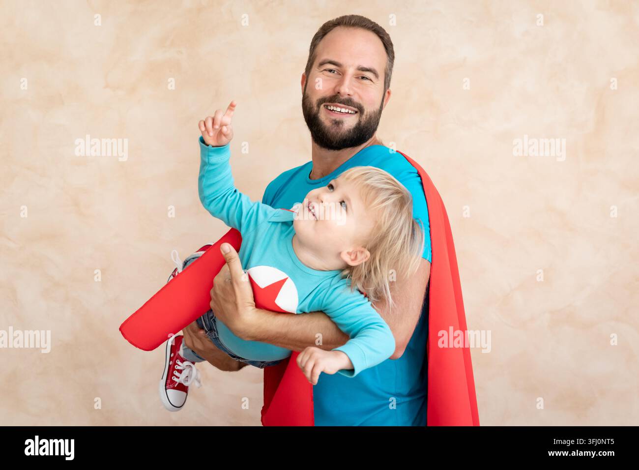 Concetto di vacanza internazionale della Festa del Papà Foto Stock