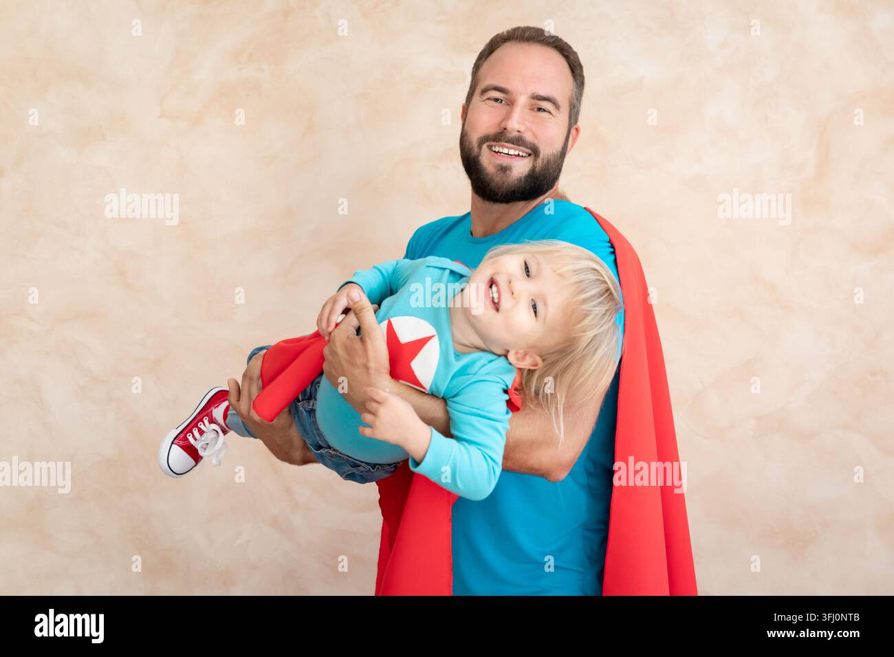 Concetto di vacanza internazionale della Festa del Papà Foto Stock