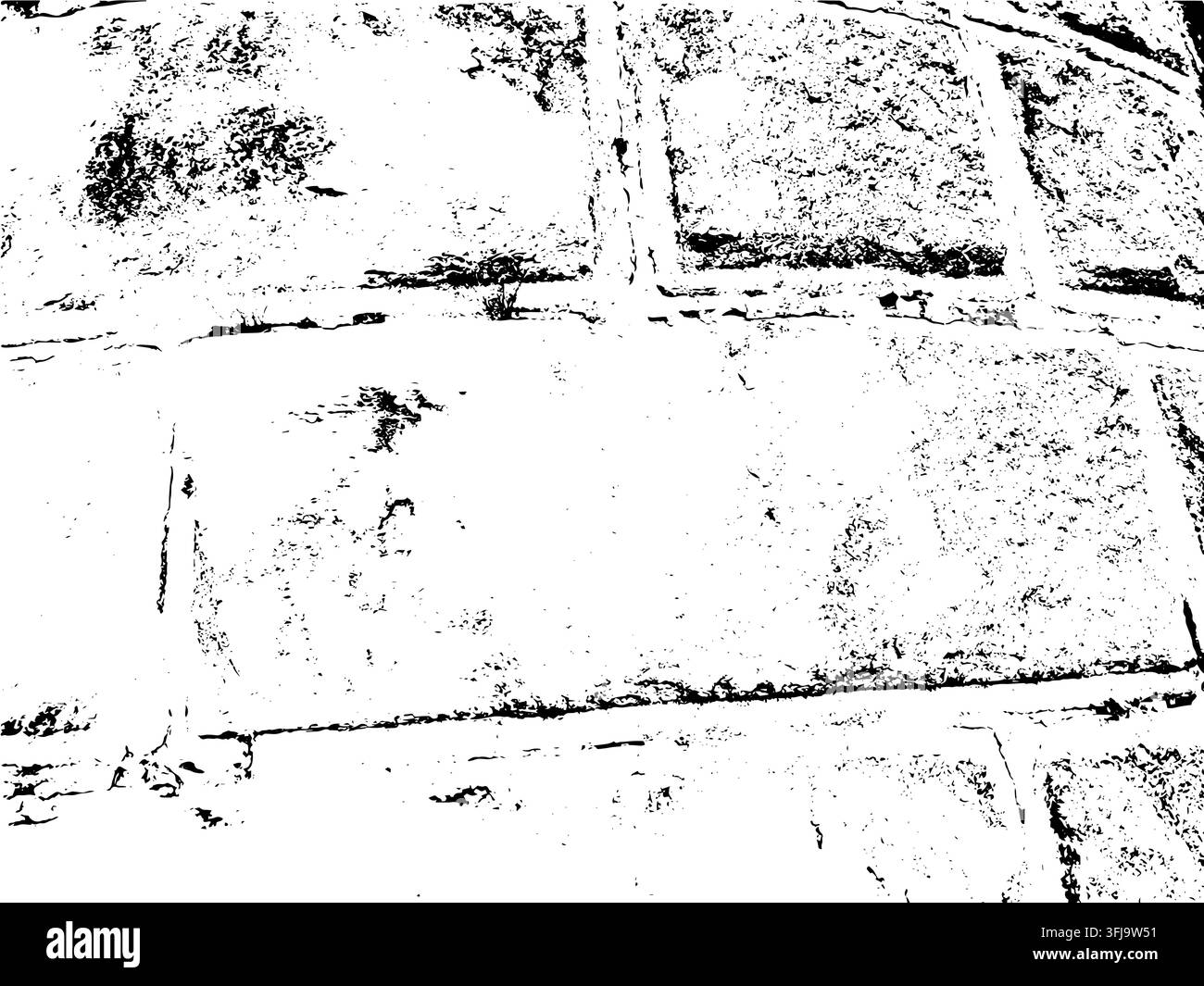 Texture grunge superficie muro di mattoni linee illustrazione vettoriale Illustrazione Vettoriale