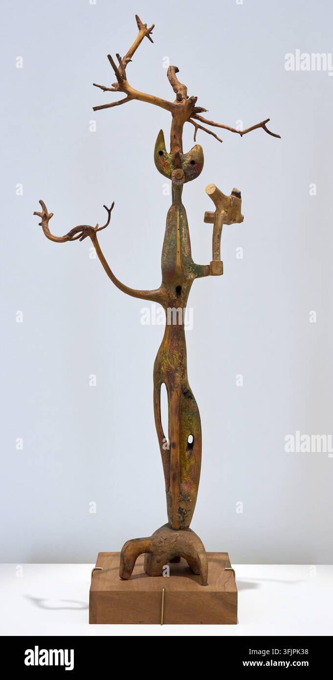 Cacciatore delle radici, 1960-1962, Alberto Sánchez (Toledo, 1895 - Mosca, 1962), Collezione Faro Santander Foto Stock