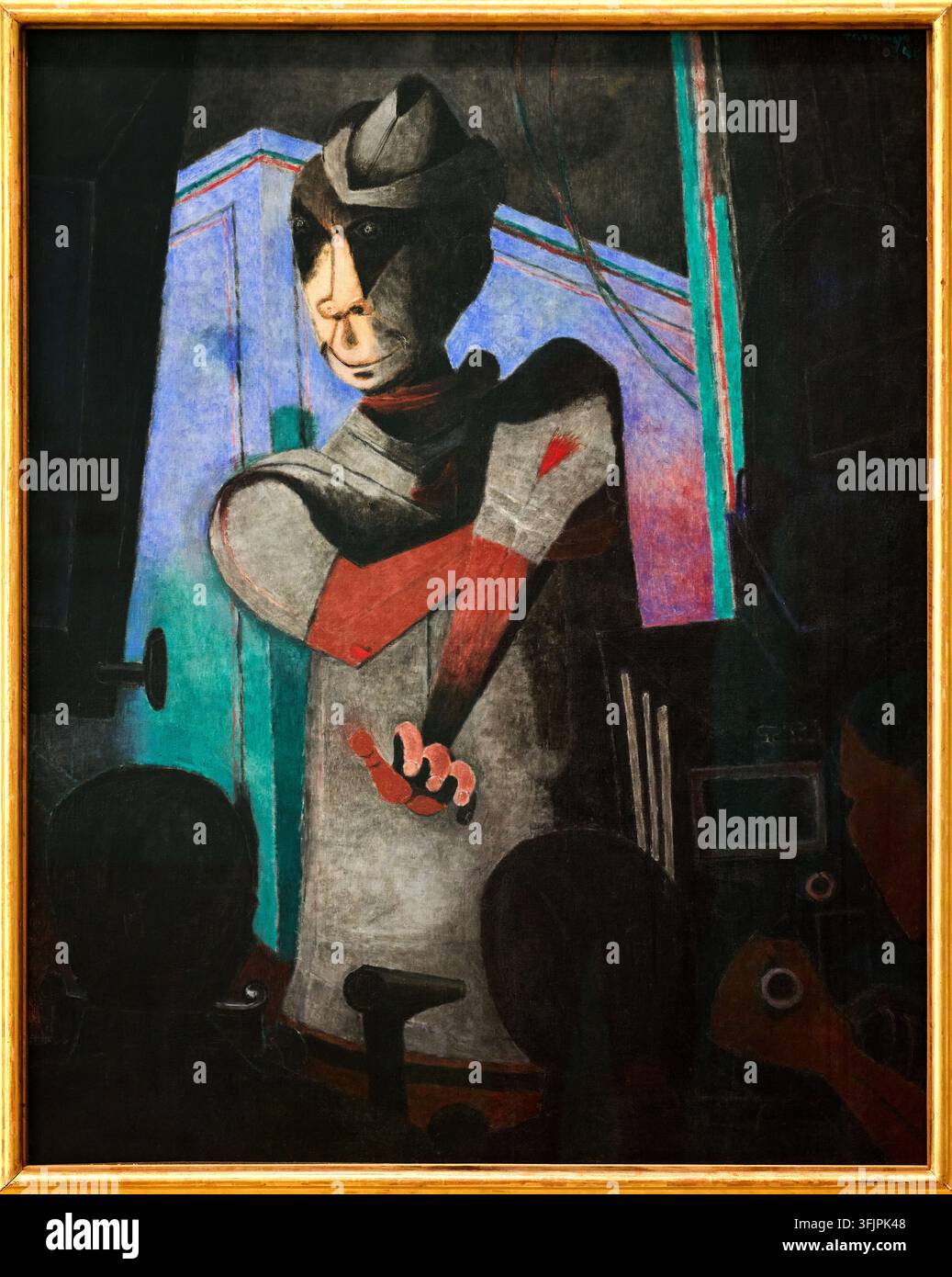 Ritratto di Cantinflas, 1948, Rufino Tamayo (Oaxaca, 1899 - Città del Messico, 1991), Messico moderno, Collezione Gelman Foto Stock