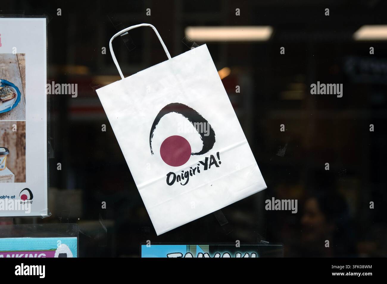 Borsa Onigiri Ya Shop ad Amsterdam, Paesi Bassi, 22-9-2026 Foto Stock