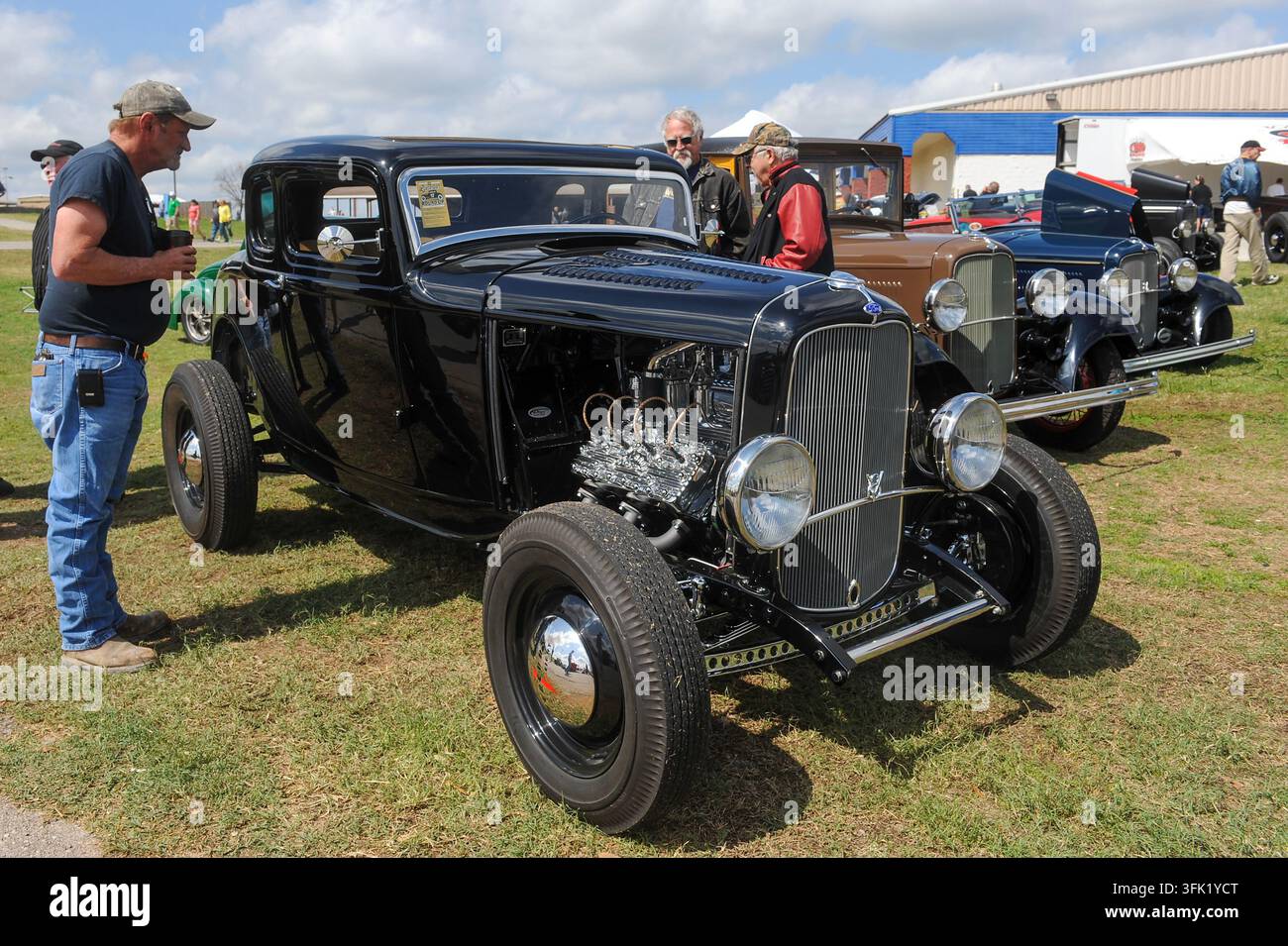 12° Raduno annuale Lonestar Rod & Kustom Round Up di auto personalizzate, Austin, Texas, 6 aprile 2013. (Foto di John Anderson/The Austin Chronicle) Foto Stock