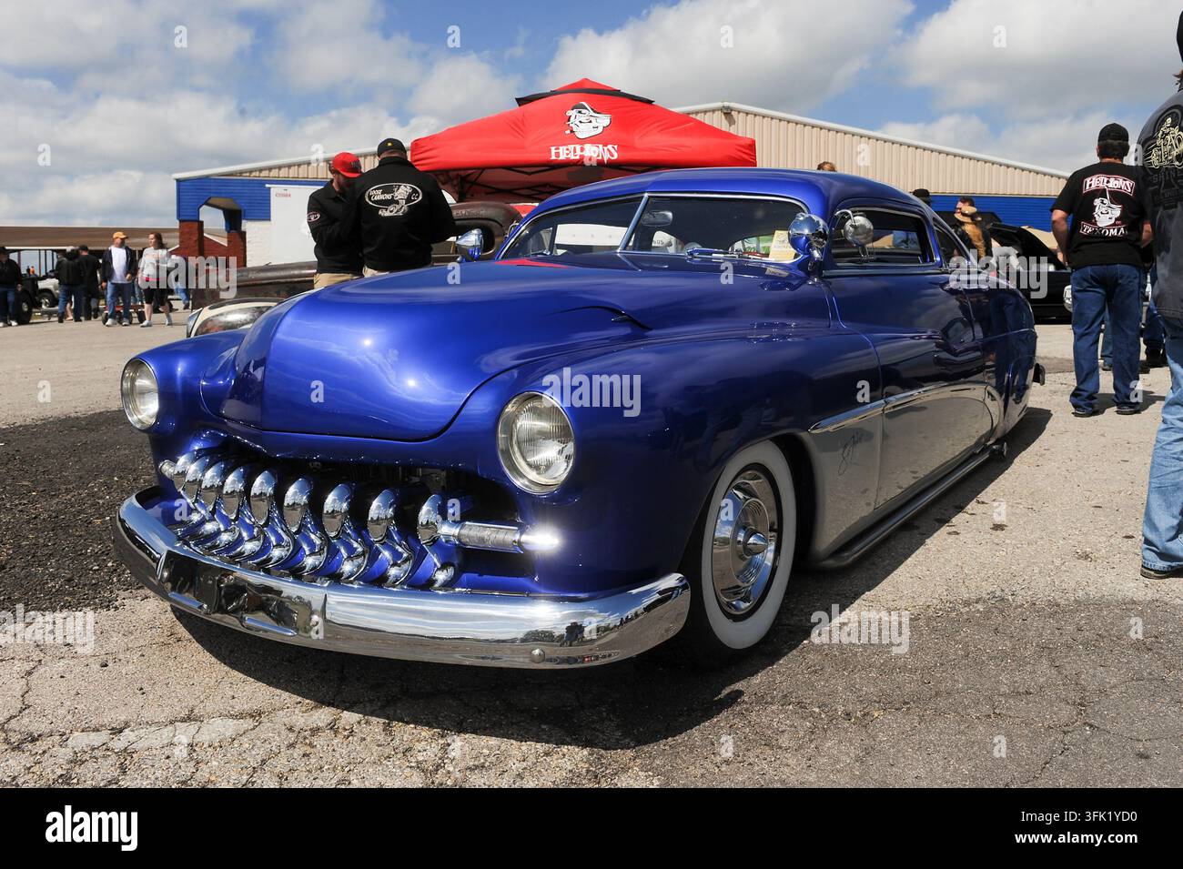 12° Raduno annuale Lonestar Rod & Kustom Round Up di auto personalizzate, Austin, Texas, 6 aprile 2013. (Foto di John Anderson/The Austin Chronicle) Foto Stock