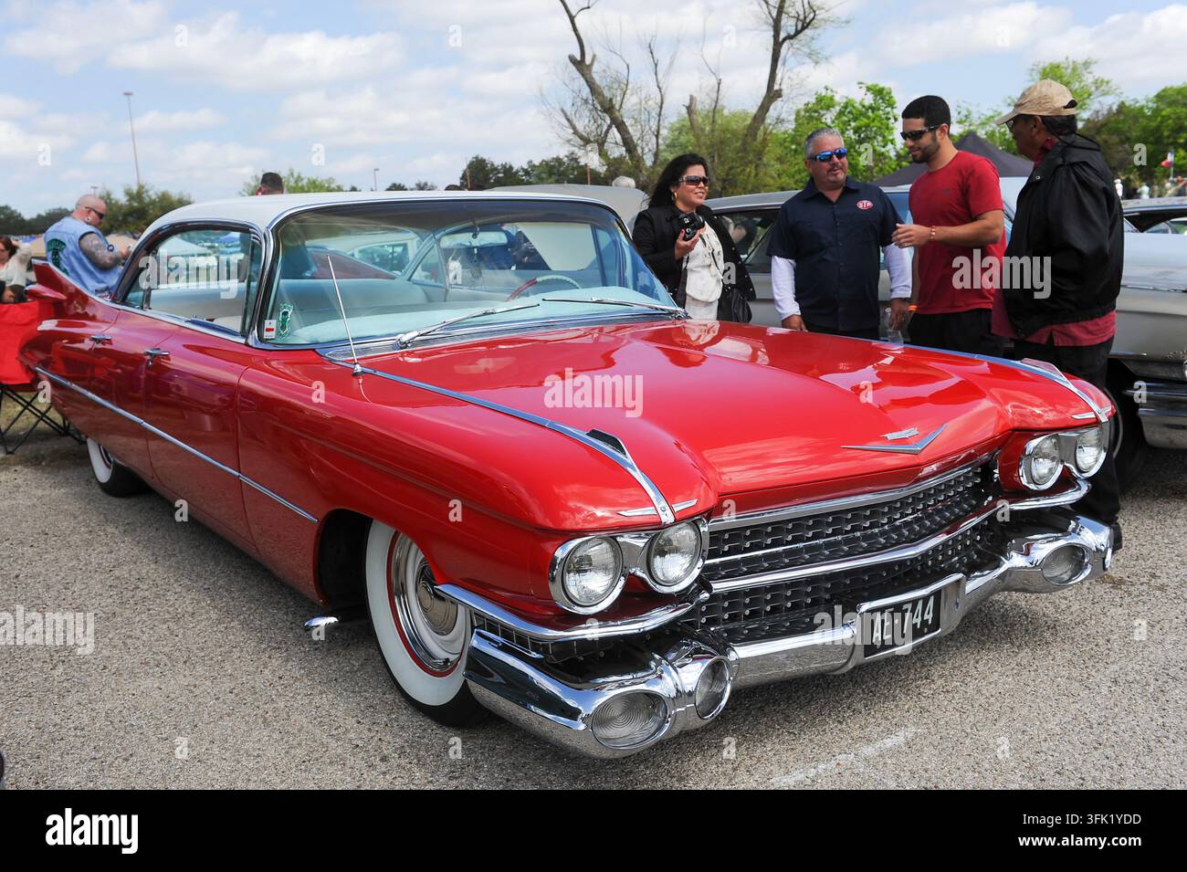12° Raduno annuale Lonestar Rod & Kustom Round Up di auto personalizzate, Austin, Texas, 6 aprile 2013. (Foto di John Anderson/The Austin Chronicle) Foto Stock