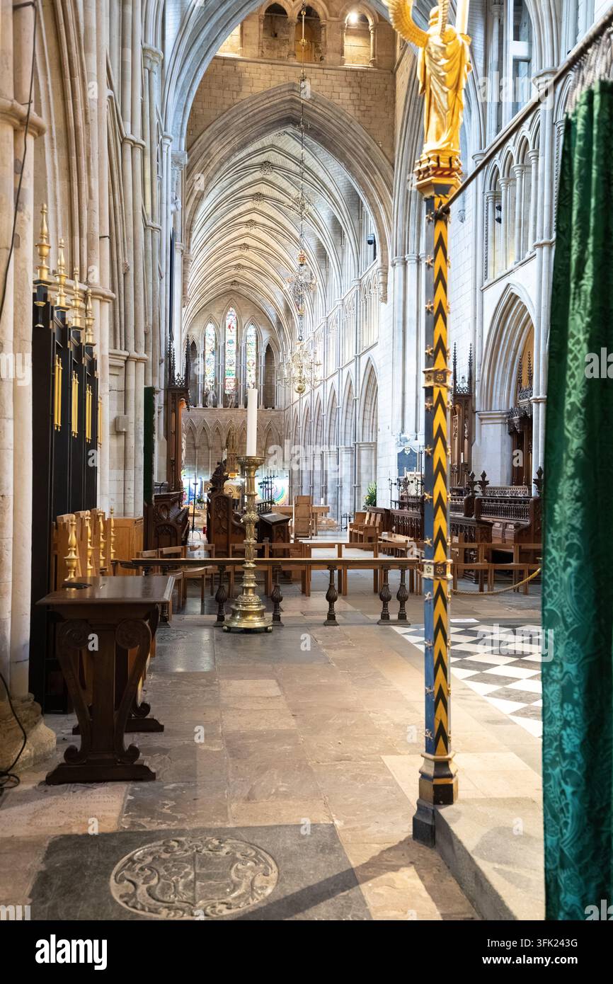 Cattedrale di Southwark, Londra, Regno Unito Foto Stock