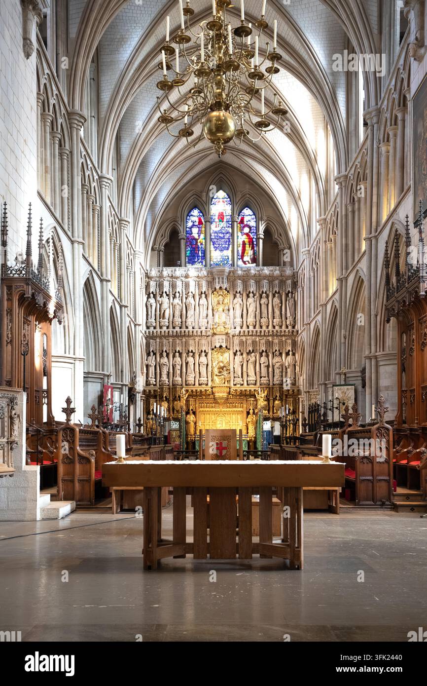 Cattedrale di Southwark, Londra, Regno Unito Foto Stock