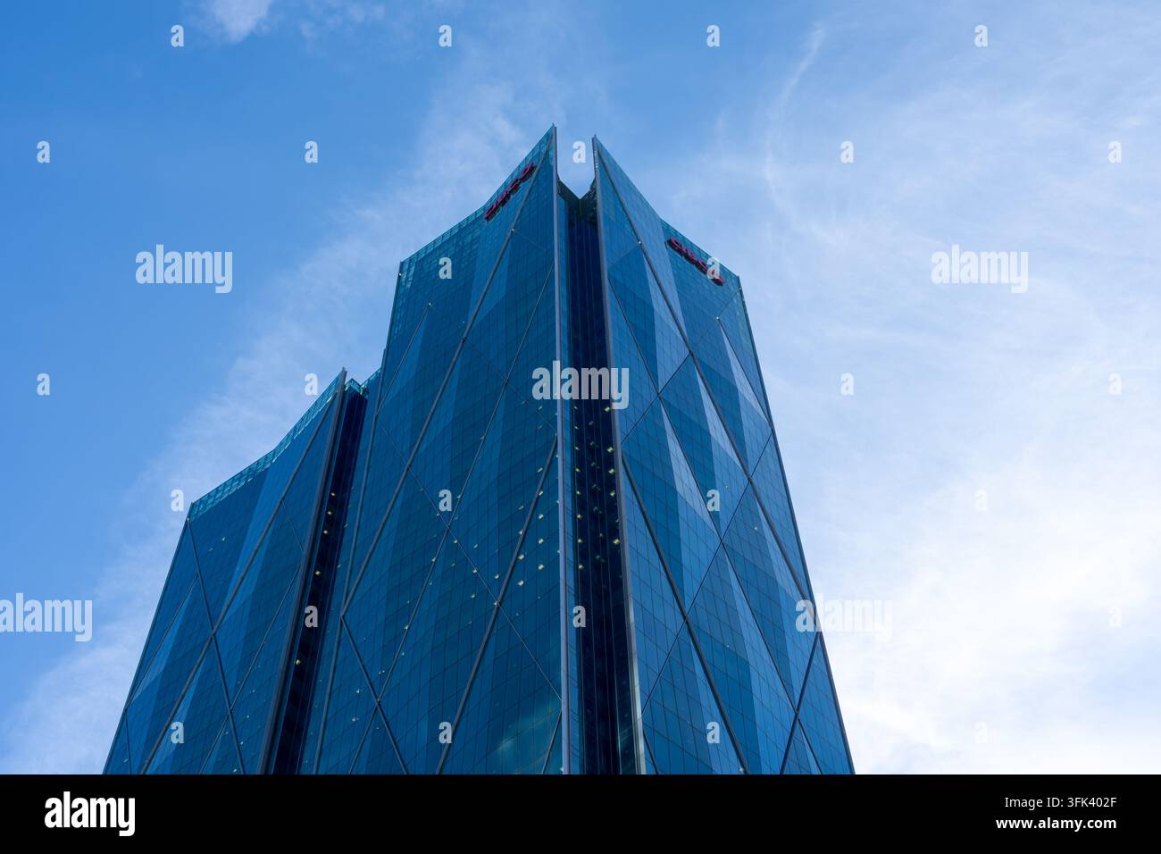 Il CIBC Square su Bay Street nel centro di Toronto, Ontario, Canada, funge da sede aziendale per la CIBC Foto Stock