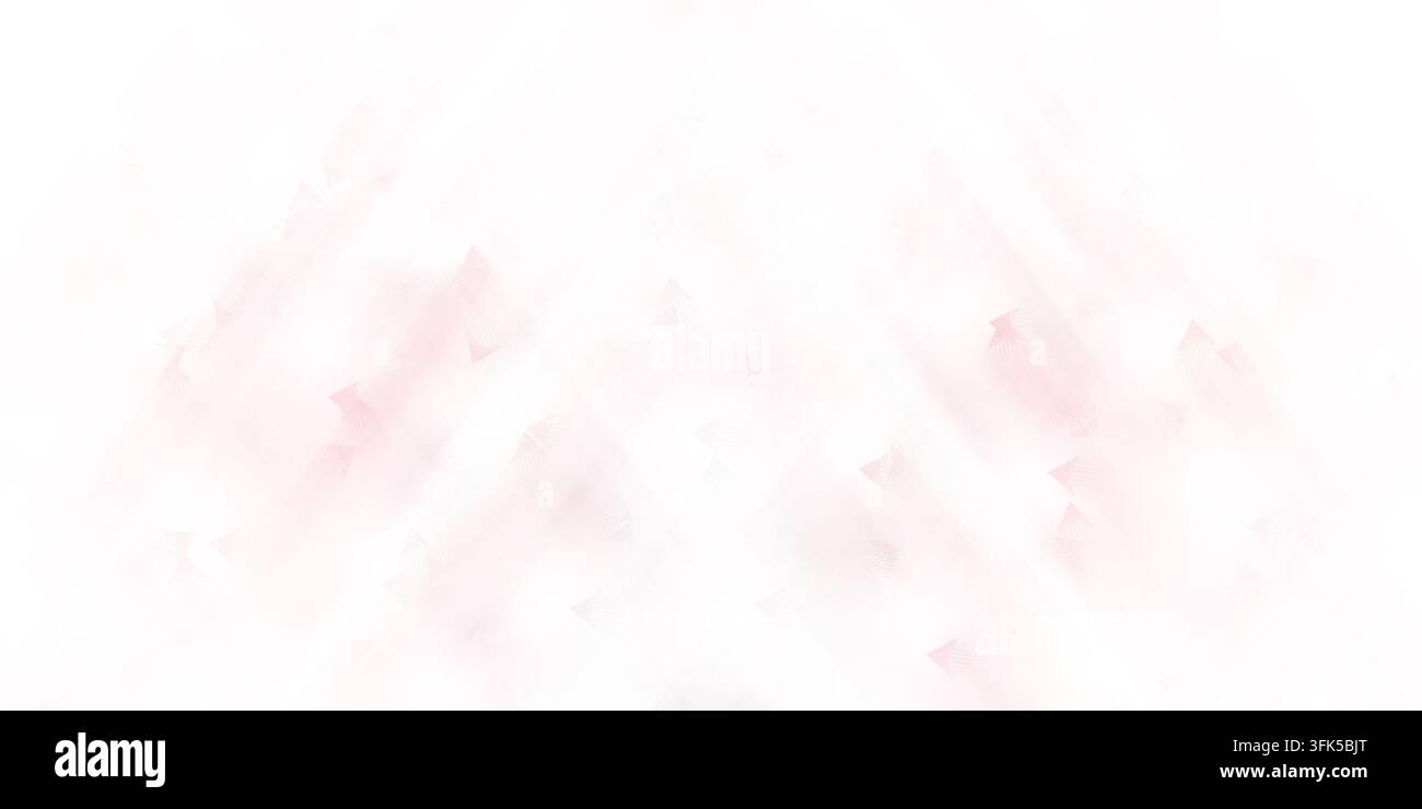 Uno sfondo astratto delicato ed etereo con lavaggi acquerellati rosa morbido e texture leggere e sfocate, che creano un'atmosfera sognante e artistica Foto Stock