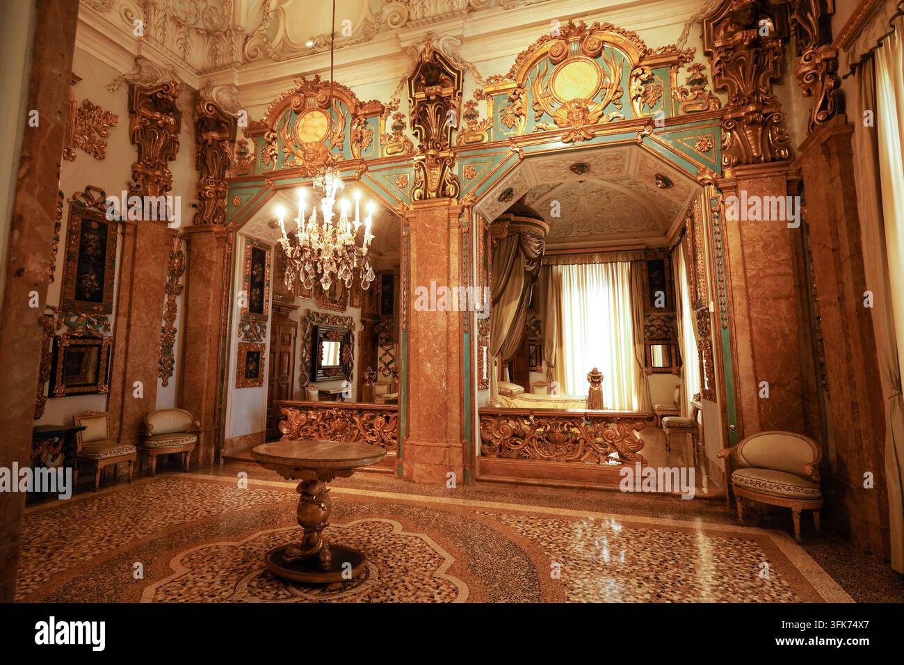 LAGO MAGGIORE ISOLA BELLA ITALIA Foto Stock