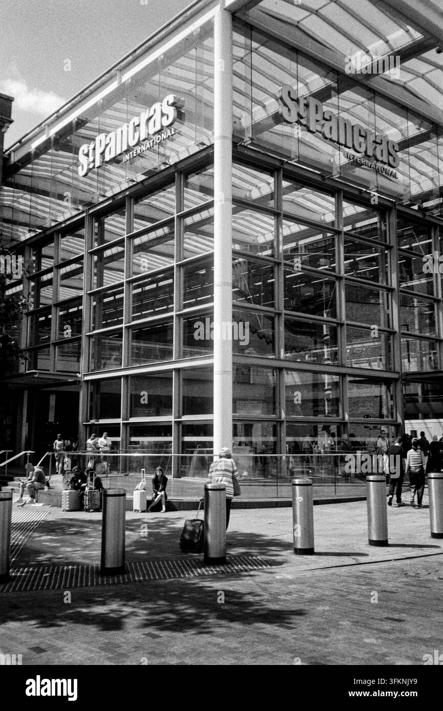St Pancras, Kings Cross, Londra, Inghilterra, Regno Unito. Foto Stock