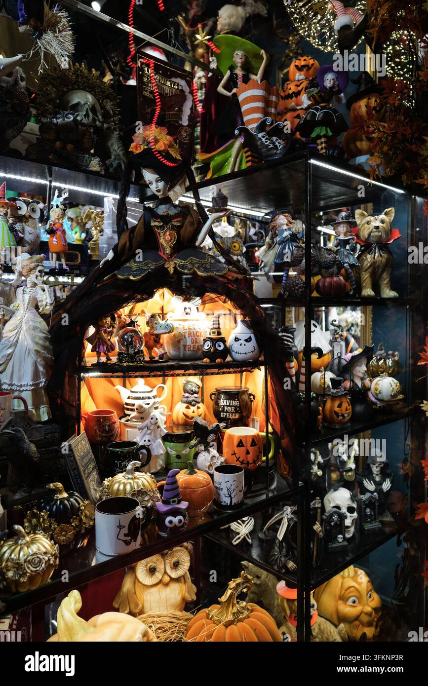 Halloween in Europa Foto Stock