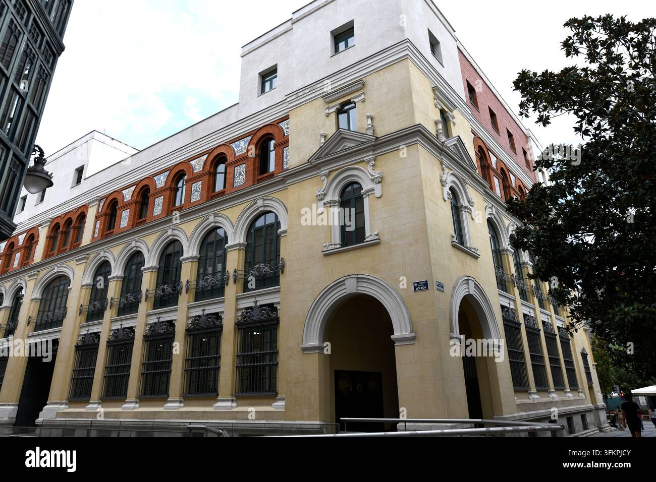 Città di Valladolid, Palacio de Correos y Telégrafos. Castiglia e León, Spagna. Foto Stock
