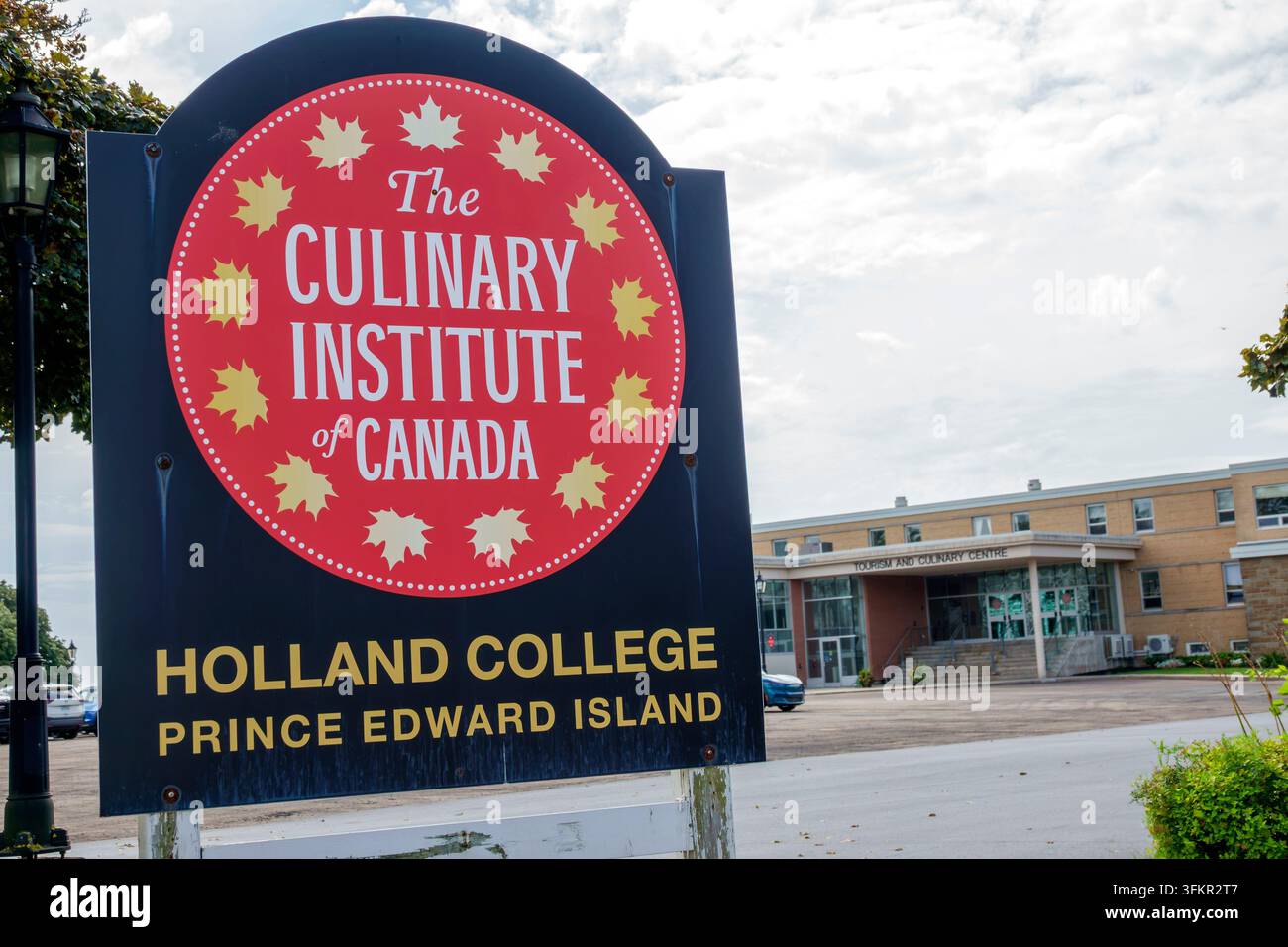 Charlottetown Isola del Principe Edward PEI Canada, L’Istituto Culinaire del Canada, Holland College, Centro di Turismo e Cucina, scuola di cucina, educazione culinaria Foto Stock