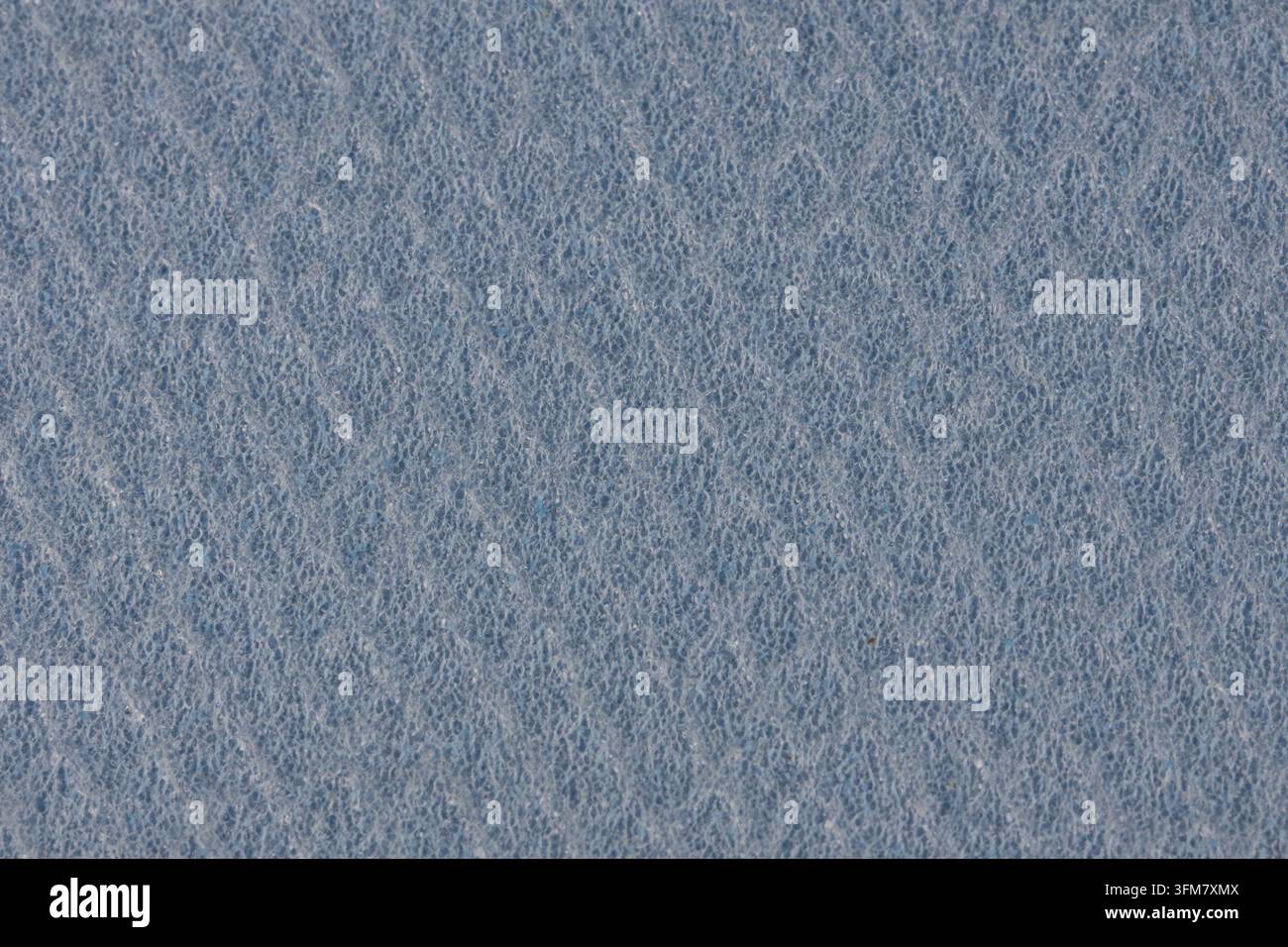 Schiuma isolante XPS blu Texture a distanza ravvicinata estrema Foto Stock