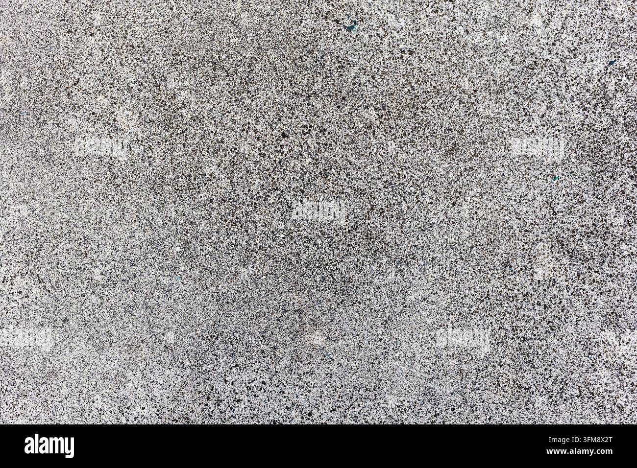 sfondo di costruzione grigio - superficie di una lastra di cemento a grana fine in primo piano Foto Stock
