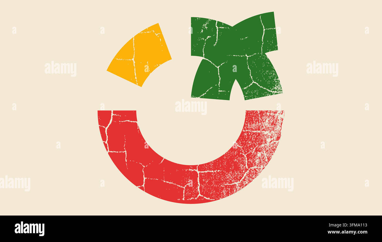 sorriso più meno, illustrazione vettoriale a colori Illustrazione Vettoriale