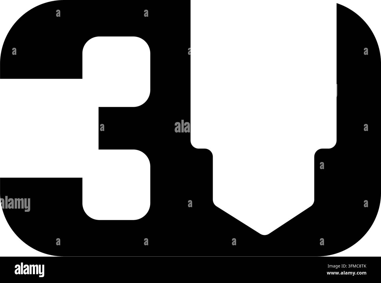 Stampa 3D, silhouette vettoriale isolata nera Illustrazione Vettoriale