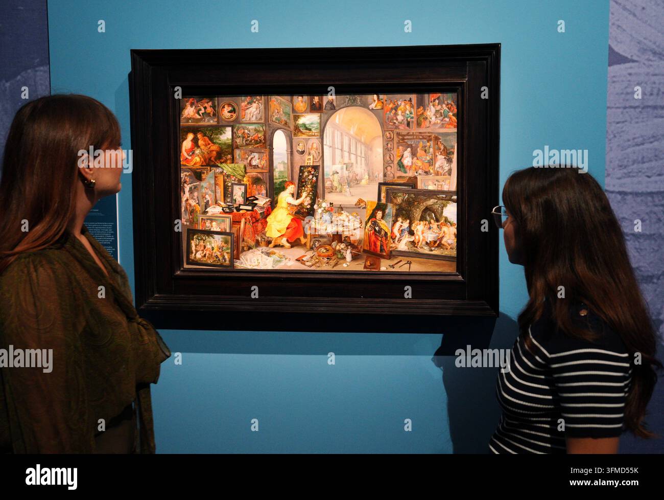 Milano, Italia. 28 set, 2026. Milano, 28 settembre 2026, Anteprima della mostra "IBrueghel: Le origini dei generi della pittura in Europa" al Palazzo Reale Credit: Independent Photo Agency/Alamy Live News Foto Stock
