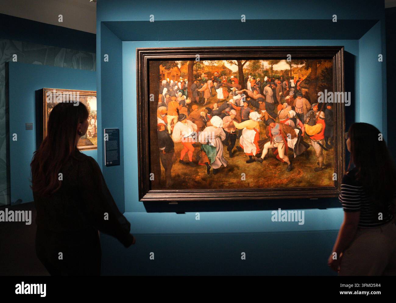 Milano, Italia. 28 set, 2026. Milano, 28 settembre 2026, Anteprima della mostra "IBrueghel: Le origini dei generi della pittura in Europa" al Palazzo Reale Credit: Independent Photo Agency/Alamy Live News Foto Stock