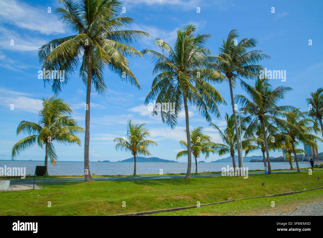 Quartiere di divertimento KK Waterfront Foto Stock