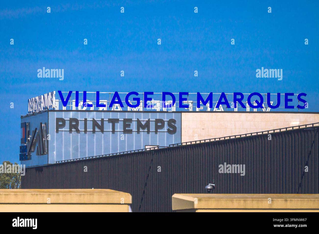 Normandia, Eure, Douains, McArthurGlen Paris-Giverny Brands Village Foto Stock
