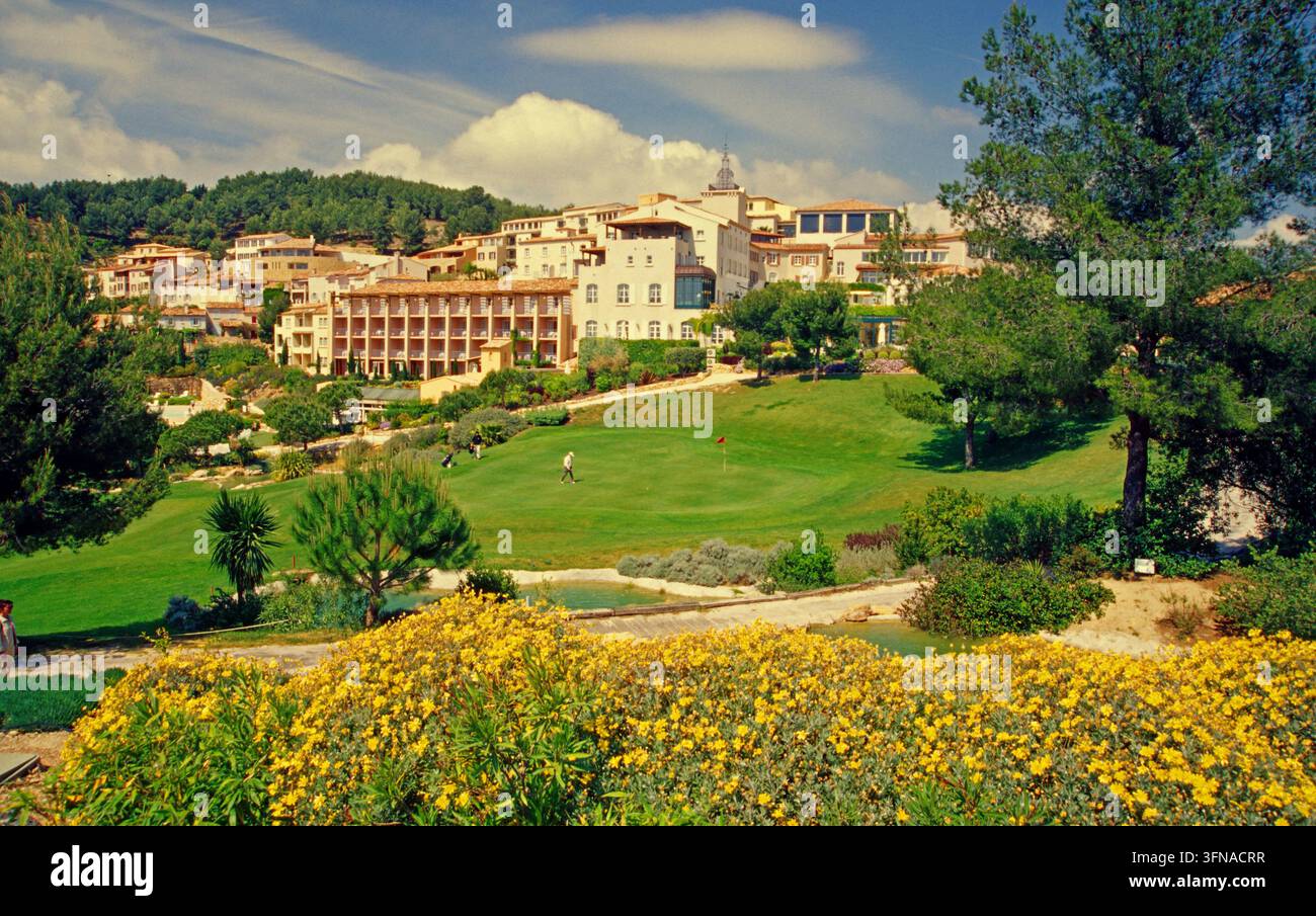 Il campo da golf La Fregate a Bandol, Provenza Foto Stock