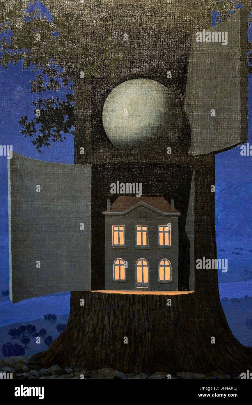 Blood Will Tell, 1961, René Magritte (Lessines 1898 - Bruxelles 1967), Musée Magritte Museum, Bruxelles, Belgio Foto Stock