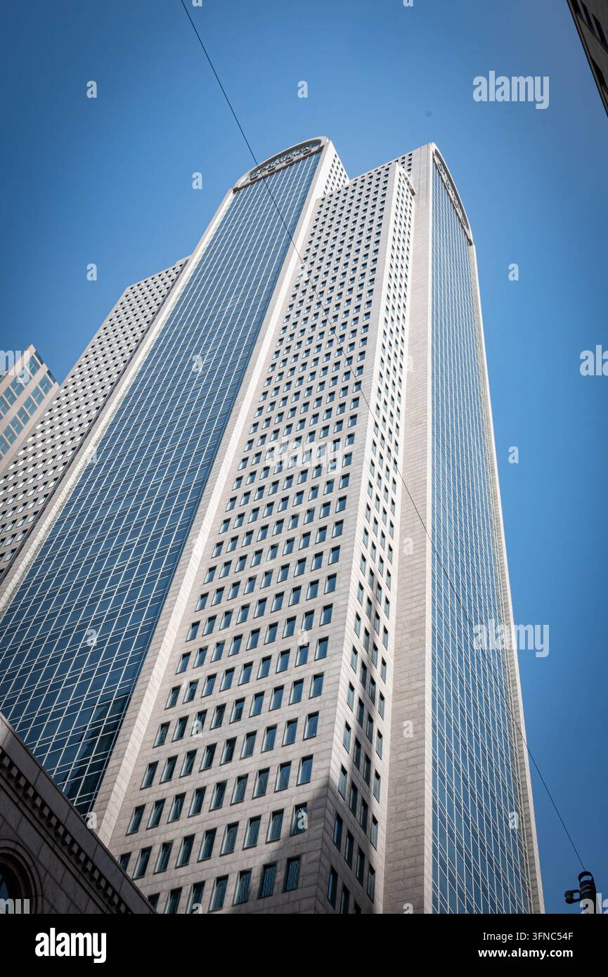 Distretto storico di West End di Dallas, Texas, USA. Foto Stock