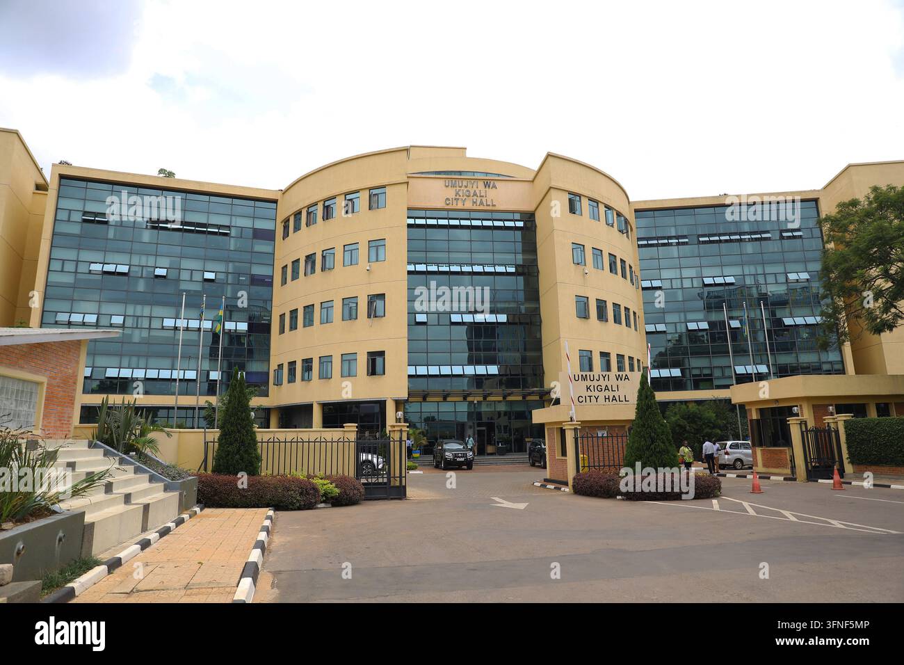 Kigali, Ruanda-9 marzo 2020. La sede di Kigali City, la capitale del Ruanda Foto Stock
