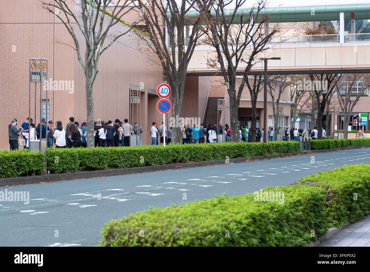 Hamamatsu City, Prefettura di Shizuoka, Giappone – 4 ottobre 2026: elettori brasiliani riuniti durante le elezioni presidenziali brasiliane del 2026. Foto Stock