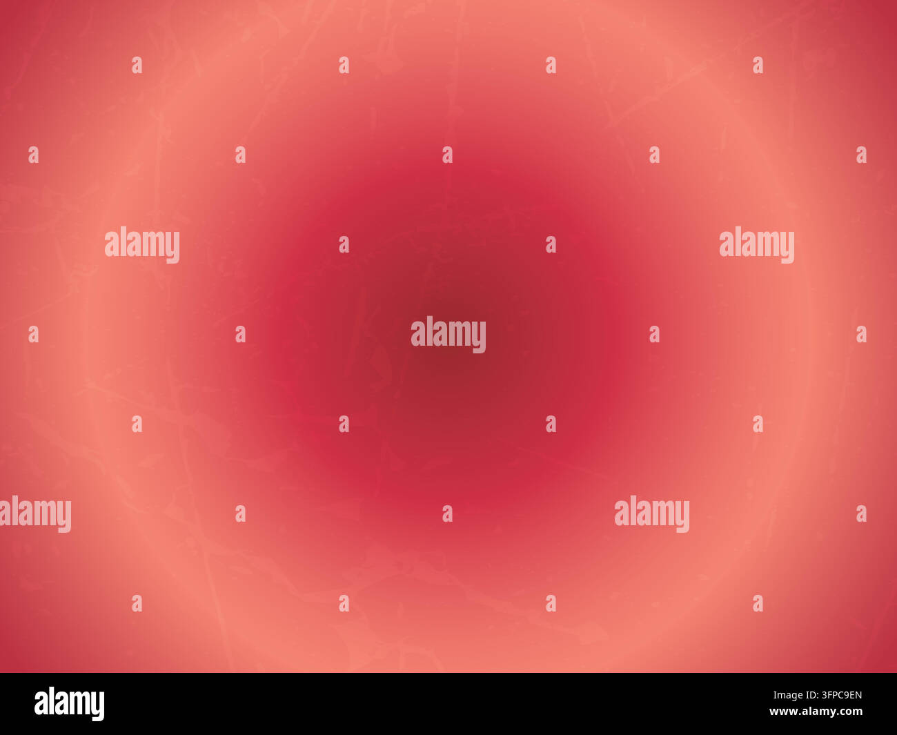 Sfondo con sfumatura rosso morbido con superficie ruvida ed effetto luce spot circolare che crea un'atmosfera calda e accogliente. Illustrazione Vettoriale