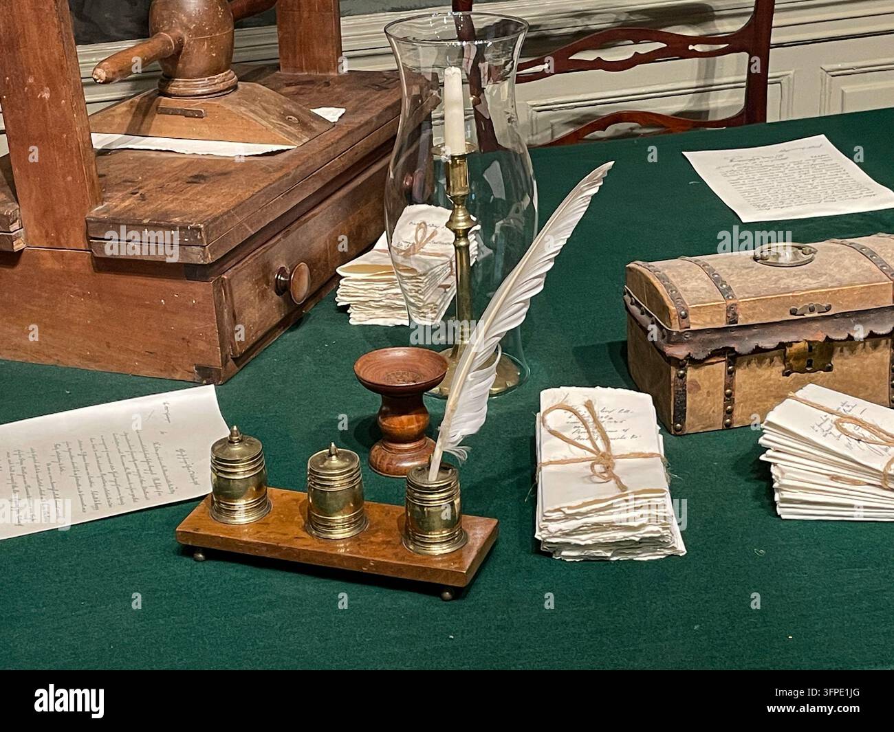 Museo Fraunces Tavern, 54 Pearl Street, NYC, 2026 - Immagine stock catturata con smartphone